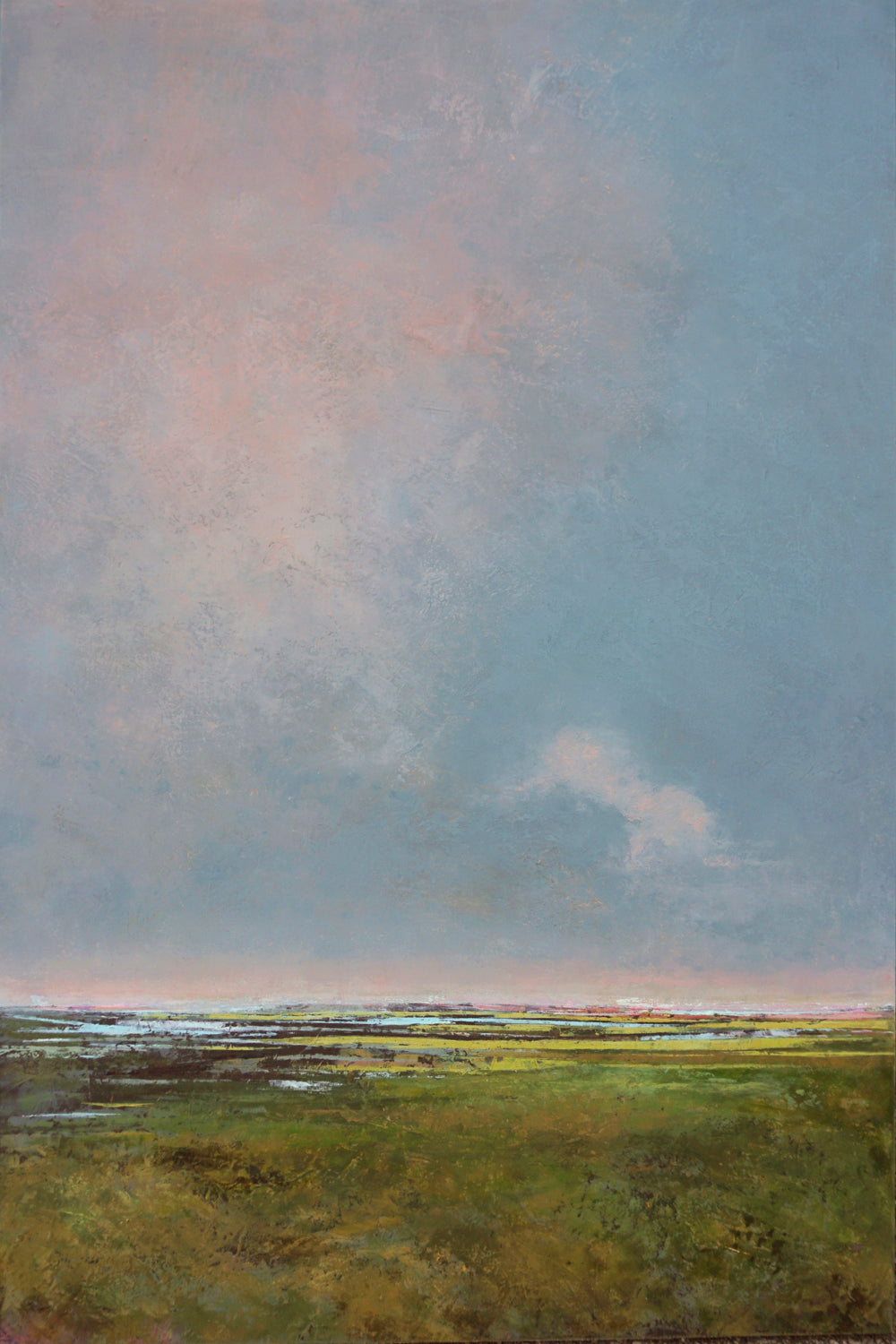 Gilded Meadow - 36 x 24"