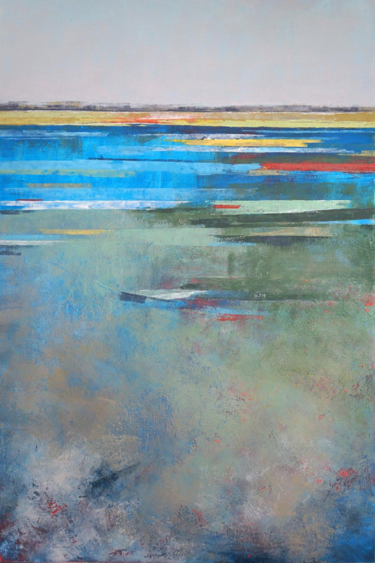 Hula Harbor - 36 x 24"