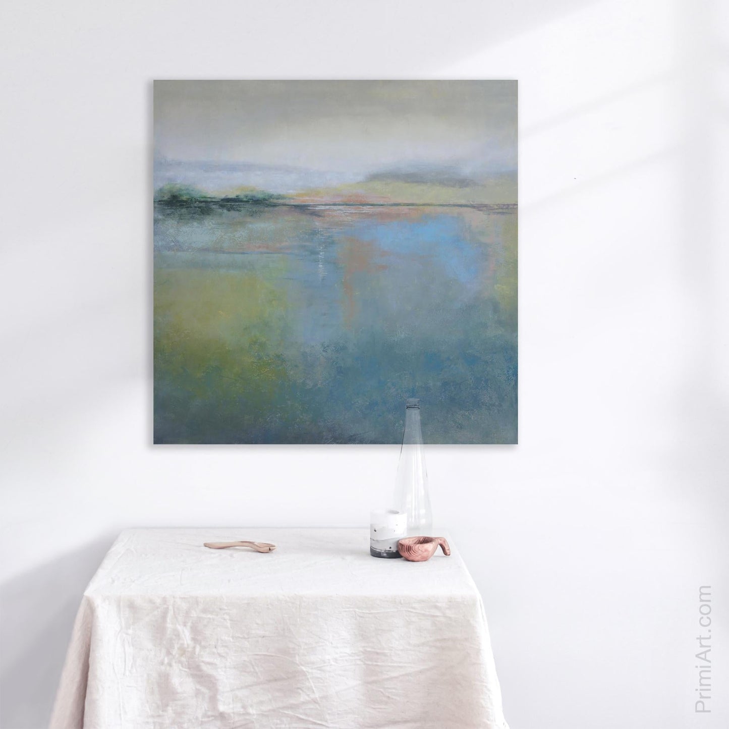 colorful abstract landscape painting