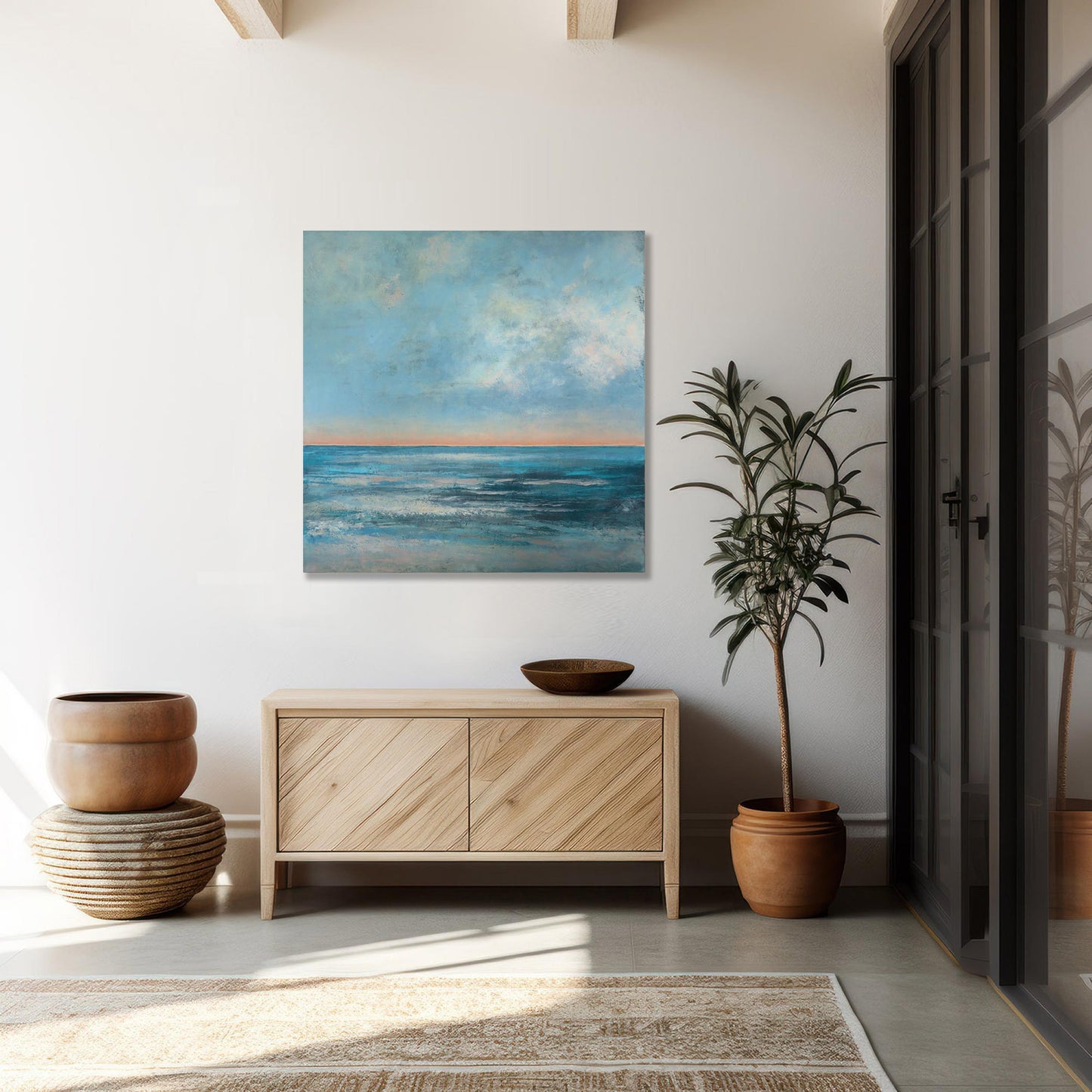 Blue Serenade - 36 x 36"