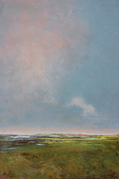 Gilded Meadow - 36 x 24"