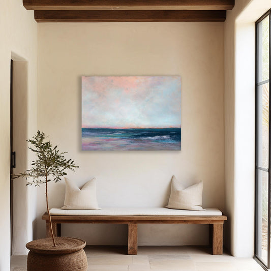 Navy Mistress - 30 x 40"
