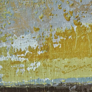 Closeup detail of modern abstract landscape art "Afternoon Delight," digital download by Victoria Primicias