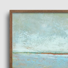 Load image into Gallery viewer, Red abstract coastal wall decor &quot;Havana Stories,&quot; canvas wall art by Victoria Primicias
