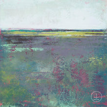 Load image into Gallery viewer, Unique abstract landscape painting &quot;Holly Shelter,&quot; digital download by Victoria Primicias
