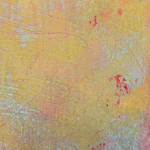Closeup detail of Coastal abstract beach artwork "Morning Gallery," downloadable art by Victoria Primicias