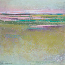 Load image into Gallery viewer, Unique abstract beach artwork &quot;Pastel Inlet,&quot; downloadable art by Victoria Primicias
