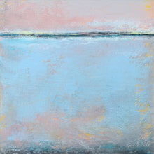 Load image into Gallery viewer, Pastel abstract coastal wall decor &quot;Sister Shore,&quot; wall art print by Victoria Primicias
