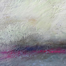 Load image into Gallery viewer, Closeup detail of muted abstract landscape art &quot;Splintered Memory,&quot; digital download by Victoria Primicias
