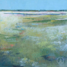 Load image into Gallery viewer, Large abstract landscape art &quot;Thirsty Sheets,&quot; printable wall art by Victoria Primicias
