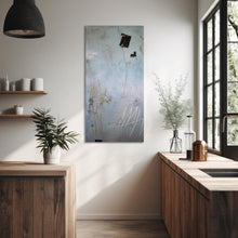 Load image into Gallery viewer, abstract expressionist painting in kitchen
