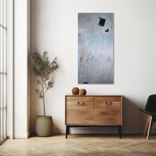 Load image into Gallery viewer, narrow 48x24 abstract artwork in hallway
